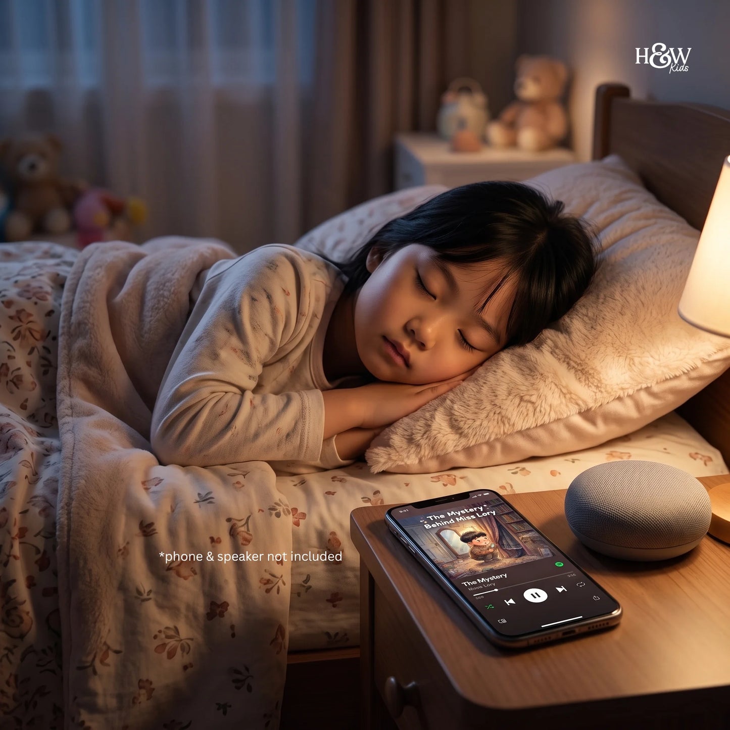 The Mystery Behind Ms. Lory - Bedtime Audio Story (Instant Download)