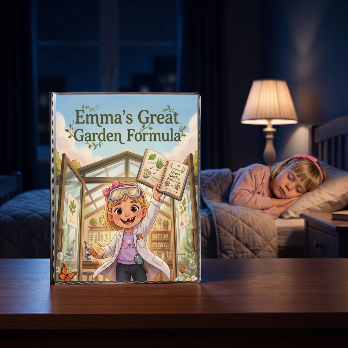 Dreams and Passions (Personalized Bedtime Story Coloring Book Portfolio for Kids)