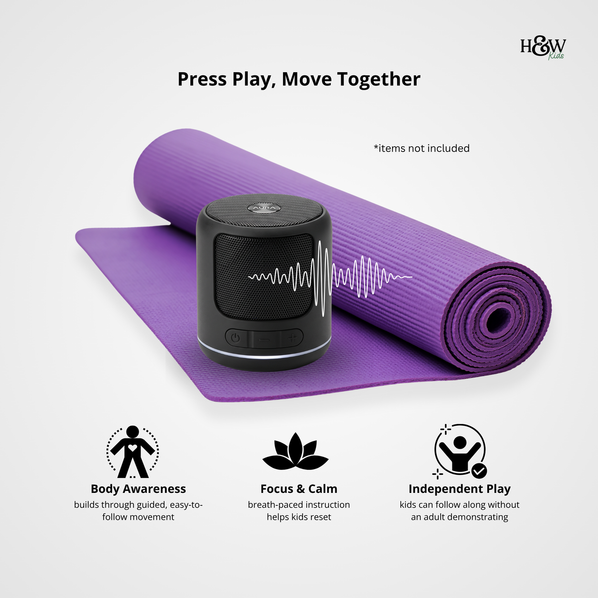Bedtime Audio Yoga for Kids (Personalized)