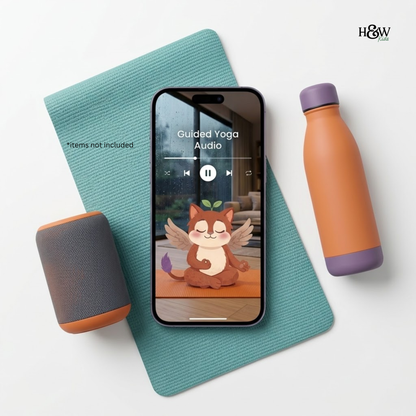 Rainy Day Audio Yoga for Kids (Non-Personalized)