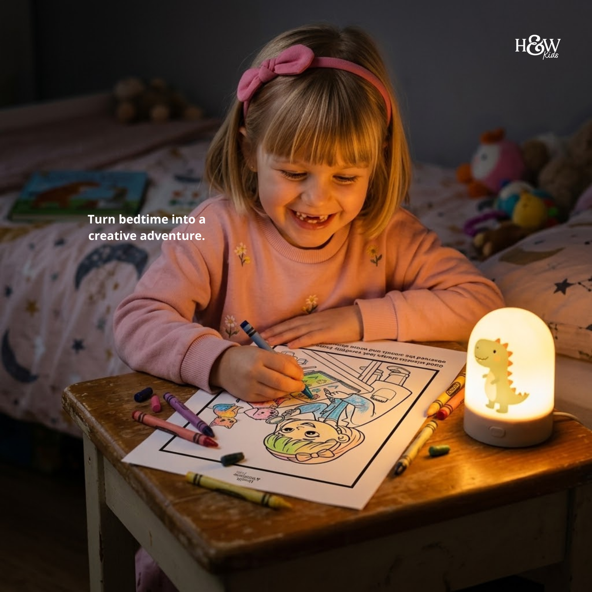 Dreams and Passions (Personalized Bedtime Story Coloring Book Portfolio for Kids)