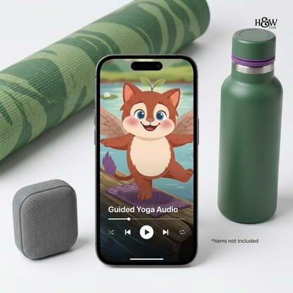 Balancing Audio Yoga for Kids (Non-Personalized)