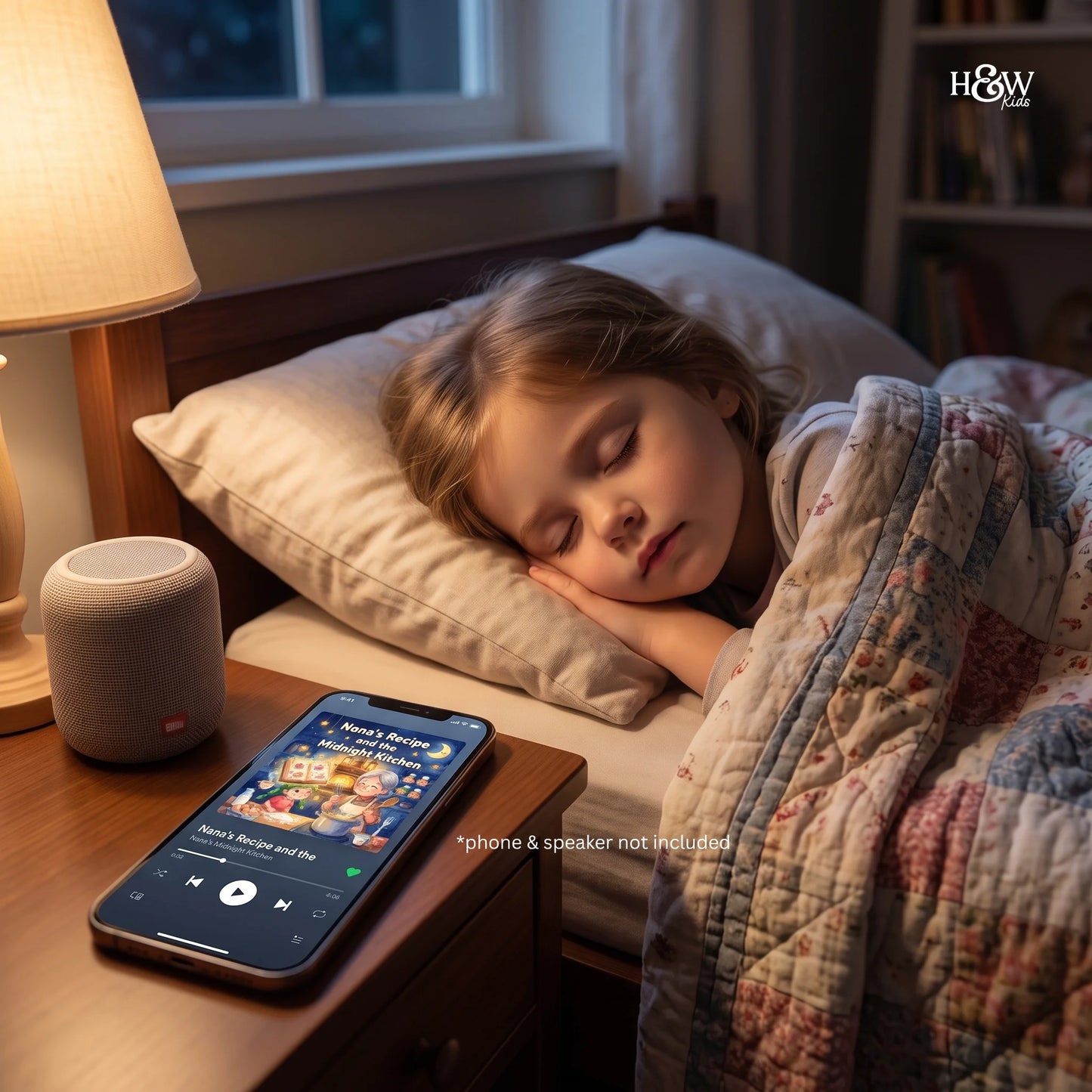 Nana's Recipe and the Midnight Kitchen - Bedtime Audio Story (Instant Download)