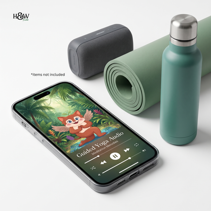 Jungle Audio Yoga for Kids (Non-Personalized)