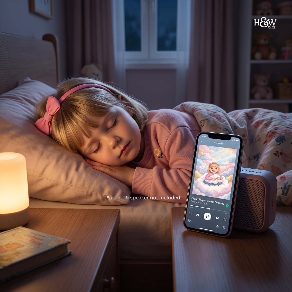 The Clouds (Personalized Bedtime Audio Story for Kids)