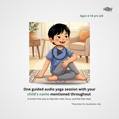 Power Stretch Audio Yoga for Kids (Personalized)