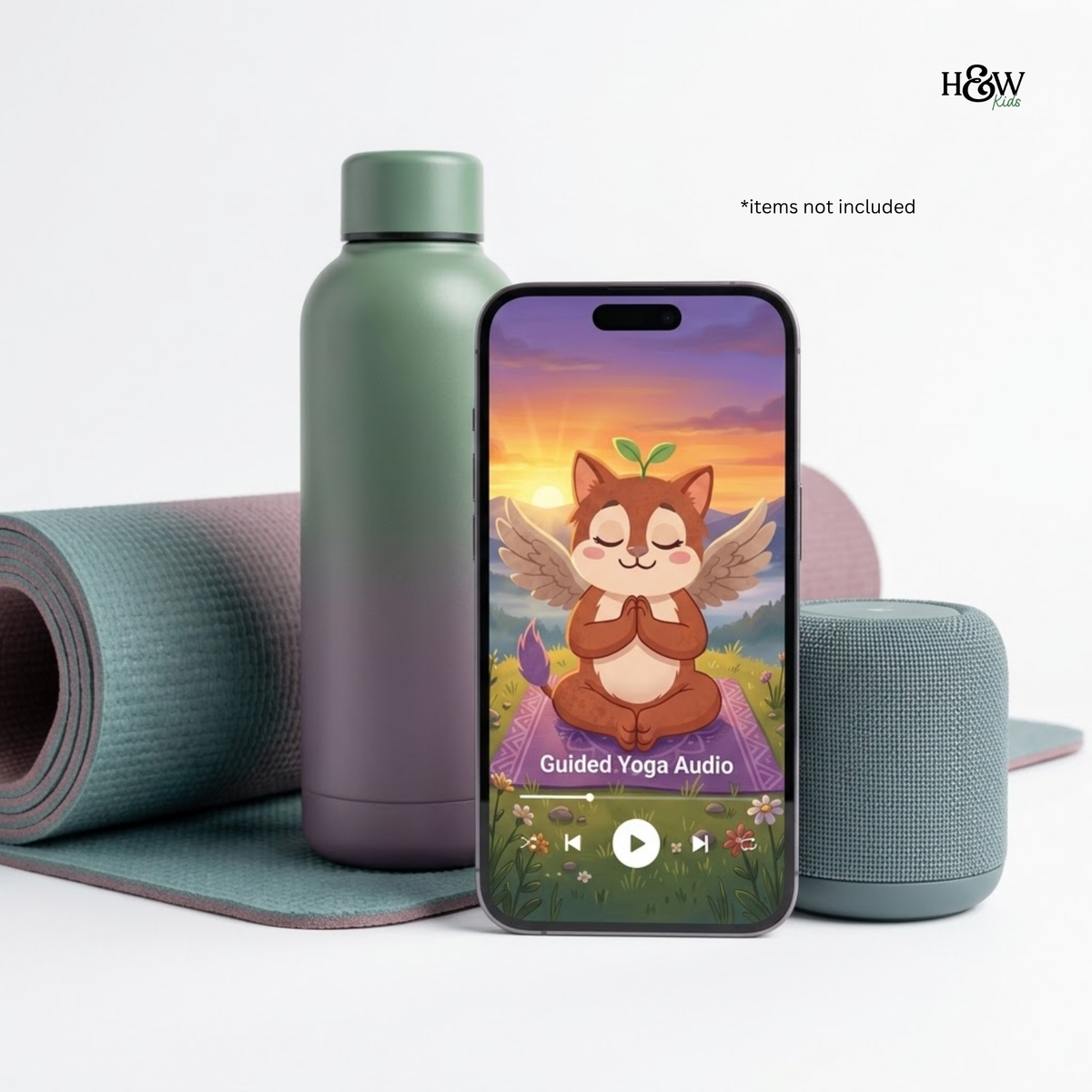 Morning Audio Yoga for Kids (Non-Personalized)