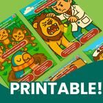 Dr. Zeke’s First Day in Wiggly Wild Zoo – Interactive Storybook