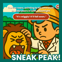 Dr. Zeke’s First Day in Wiggly Wild Zoo – Interactive Storybook