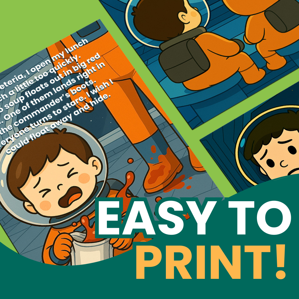 Captain Nova’s First Mission - Traditional Storybook