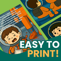 Captain Nova’s First Mission - Traditional Storybook