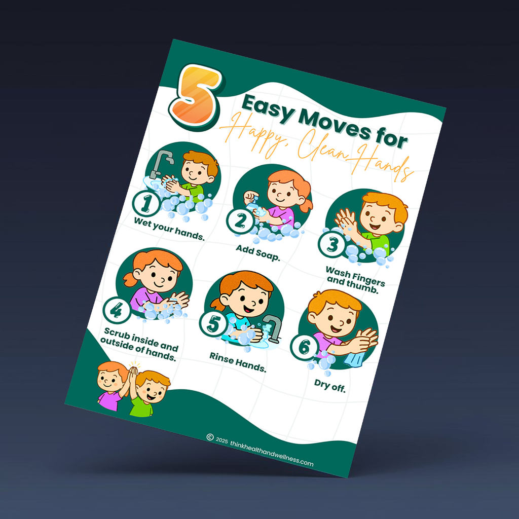 Easy Moves for Happy, Clean Hands Poster