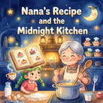 Nana's Recipe and the Midnight Kitchen - Bedtime Audio Story (Instant Download)