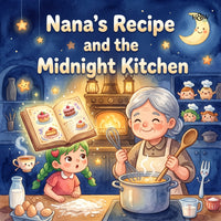 Nana's Recipe and the Midnight Kitchen - Bedtime Audio Story (Instant Download)