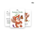 Beak Nature Walk Prompt Cards - Conversation Starters for Kids (No personalization)