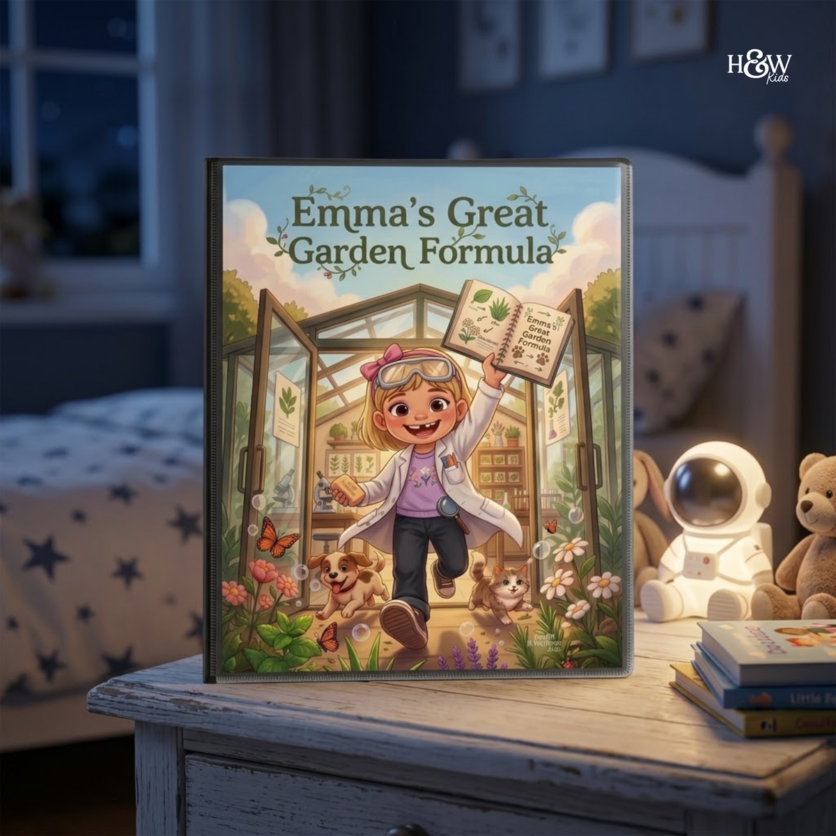 Dreams and Passions (Personalized Bedtime Story Coloring Book Portfolio for Kids)