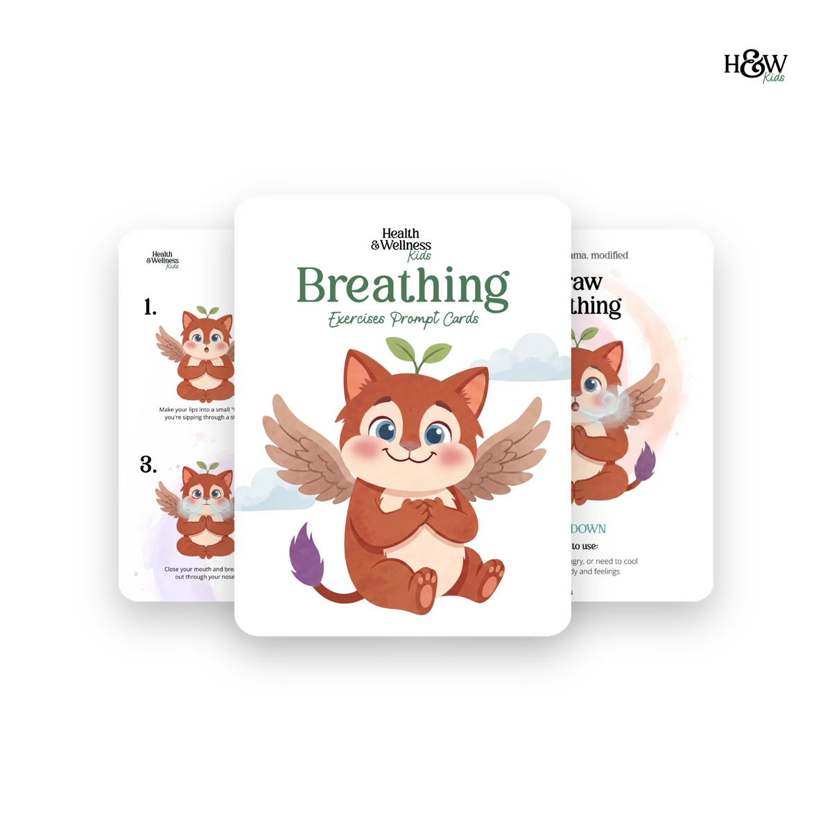 Breathing Cards for Kids (Non-Personalized)