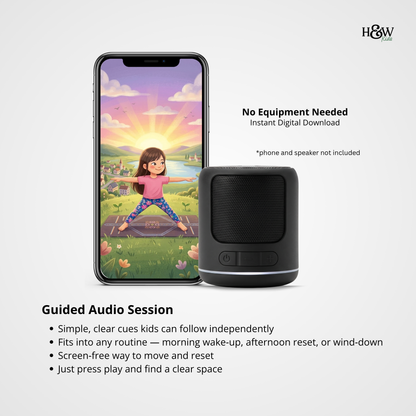 Morning Audio Yoga for Kids (Personalized)