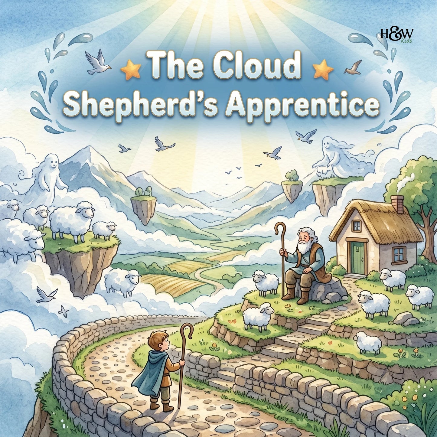 The Cloud Shepherd's Apprentice - Bedtime Audio Story (Instant Download)