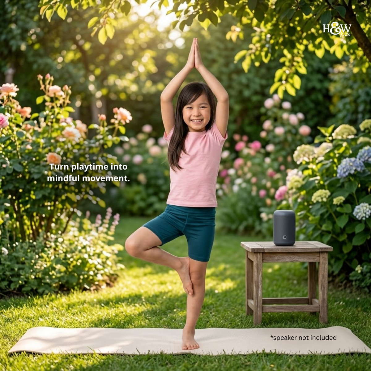 Beach Day Audio Yoga for Kids (Non-Personalized)