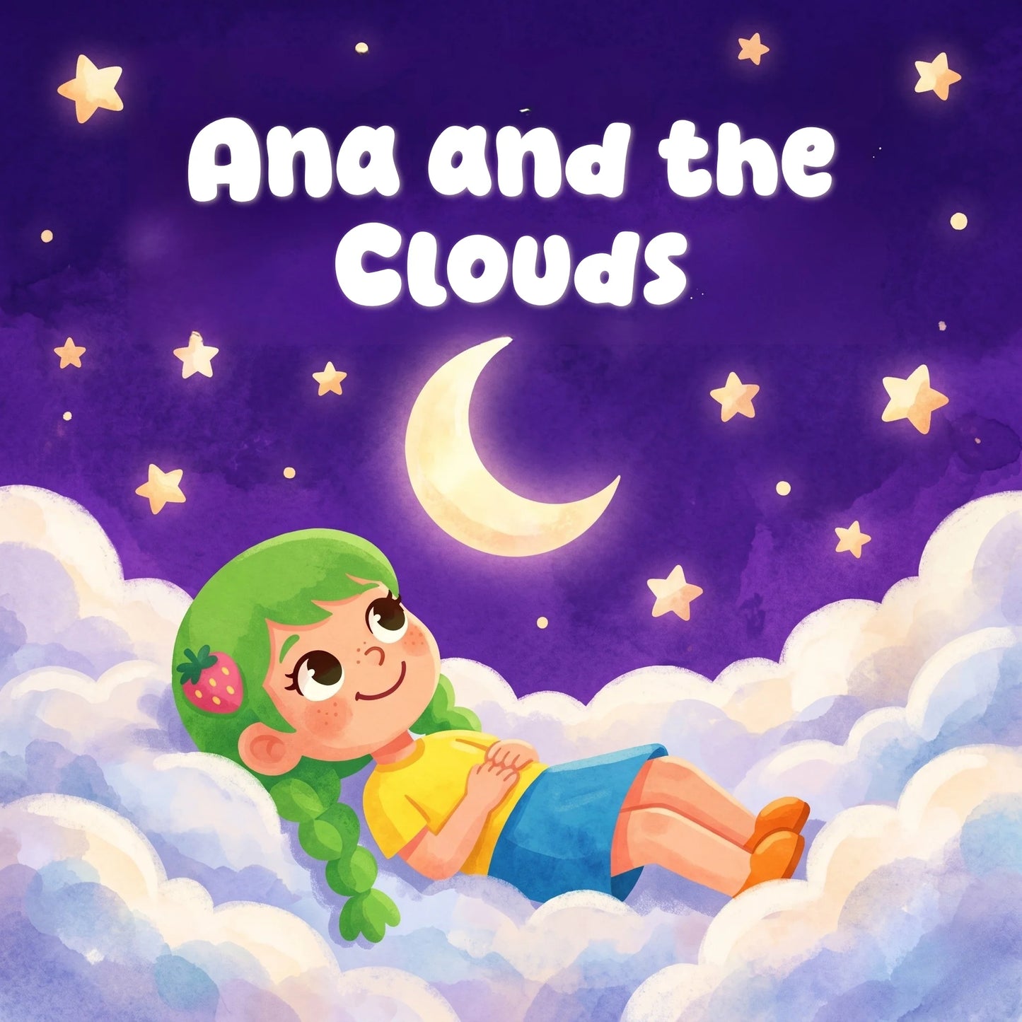 Ana and the Clouds - Bedtime Audio Story (Instant Download)