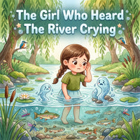 The Girl Who Heard the River Crying - Bedtime Audio Story (Instant Download)