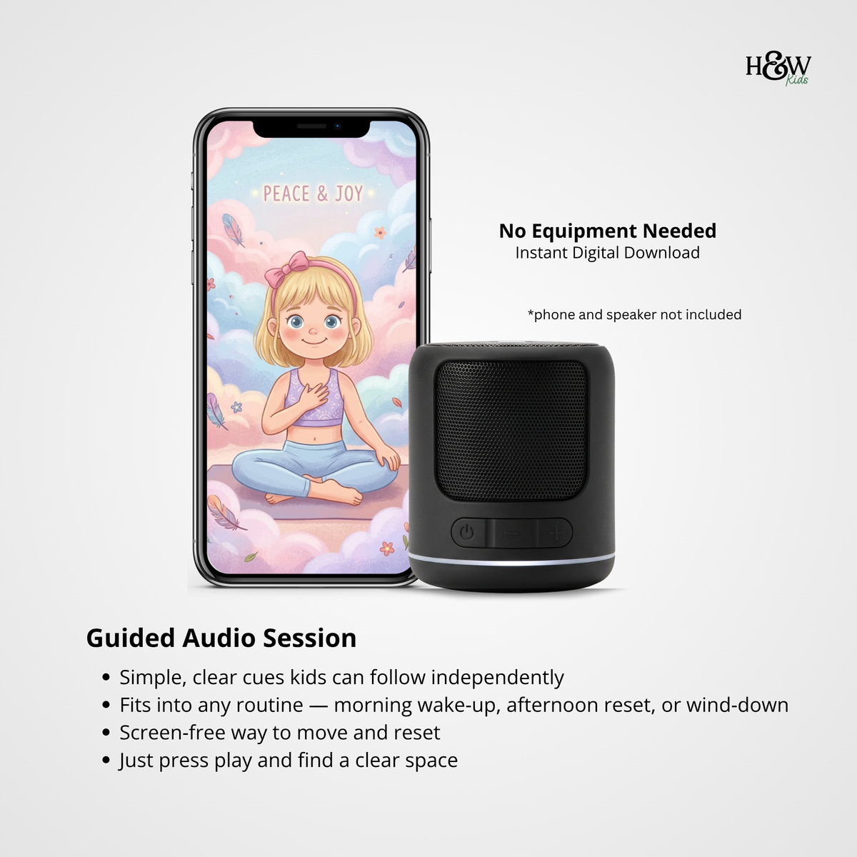 Feeling Audio Yoga for Kids (Personalized)