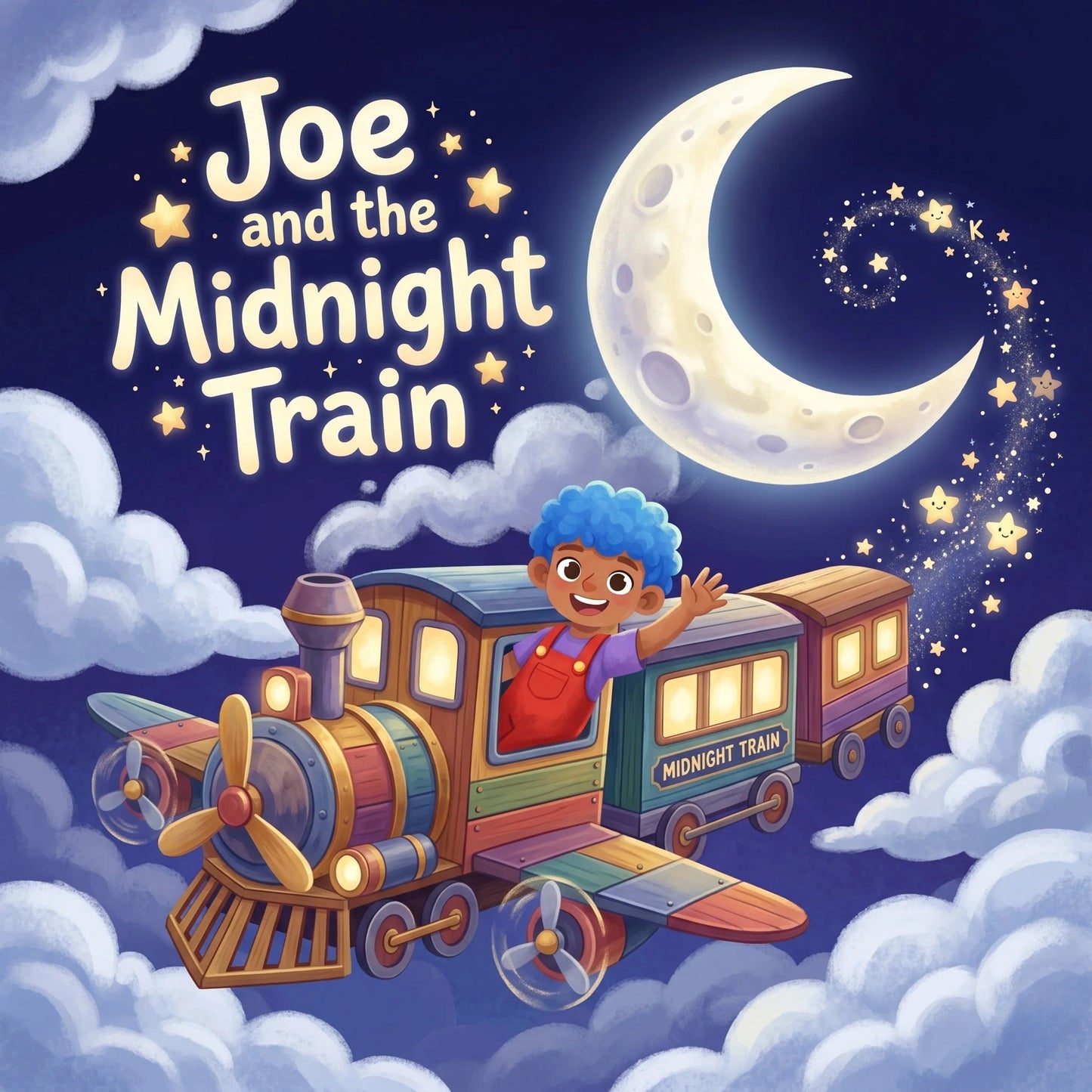 Joe and the Midnight Train - Bedtime Audio Story (Instant Download)