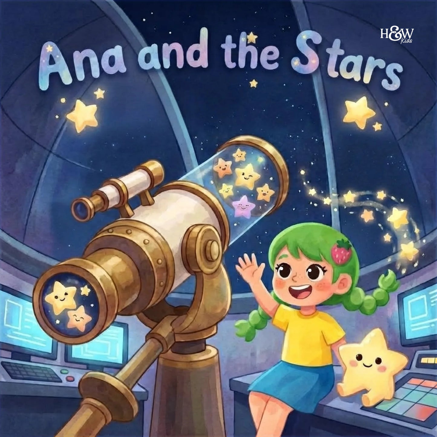 Ana and the Stars - Bedtime Audio Story (Instant Download)