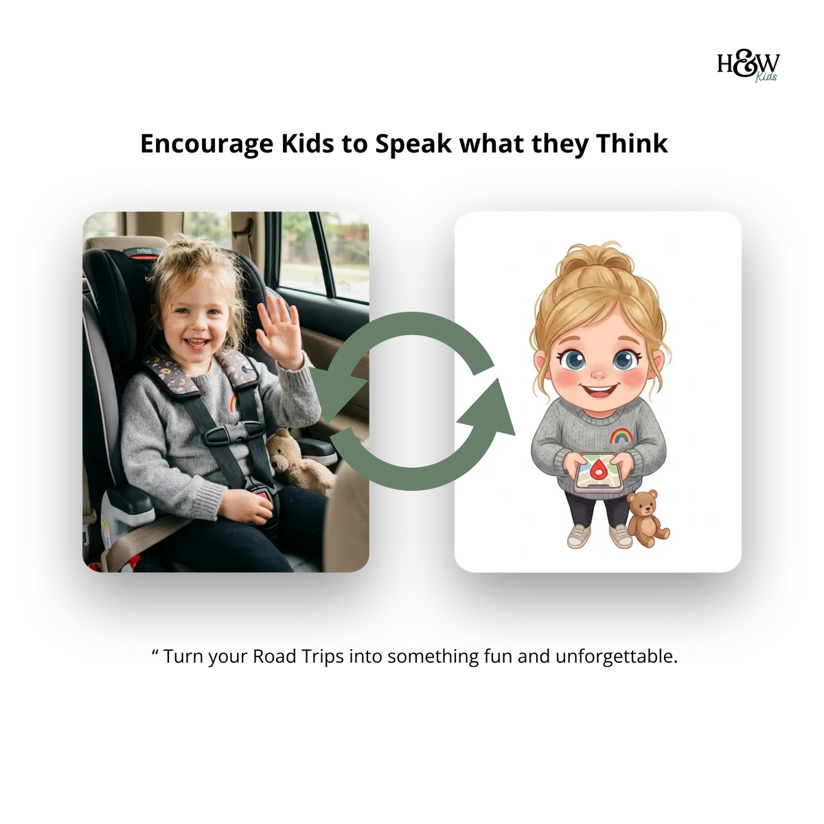 Car and Travel Conversation Cards for Kids (Personalized)