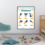 Handy Animal Shadows Poster