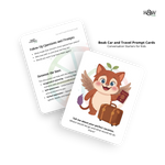 Beak Car and Travel Prompt Cards - Conversation Starters for Kids (No personalization)