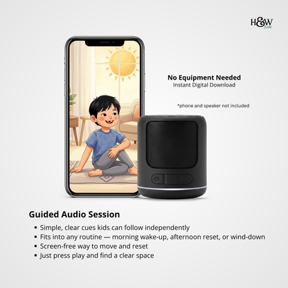 Power Stretch Audio Yoga for Kids (Personalized)