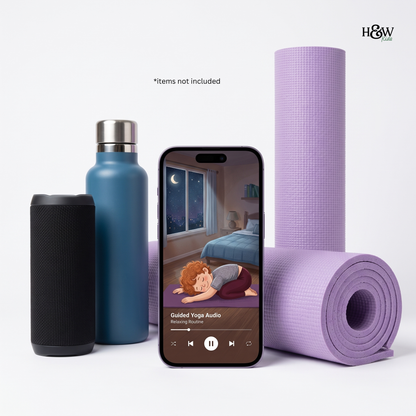 Bedtime Audio Yoga for Kids (Personalized)