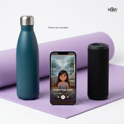 Rainy Day Audio Yoga for Kids (Personalized)