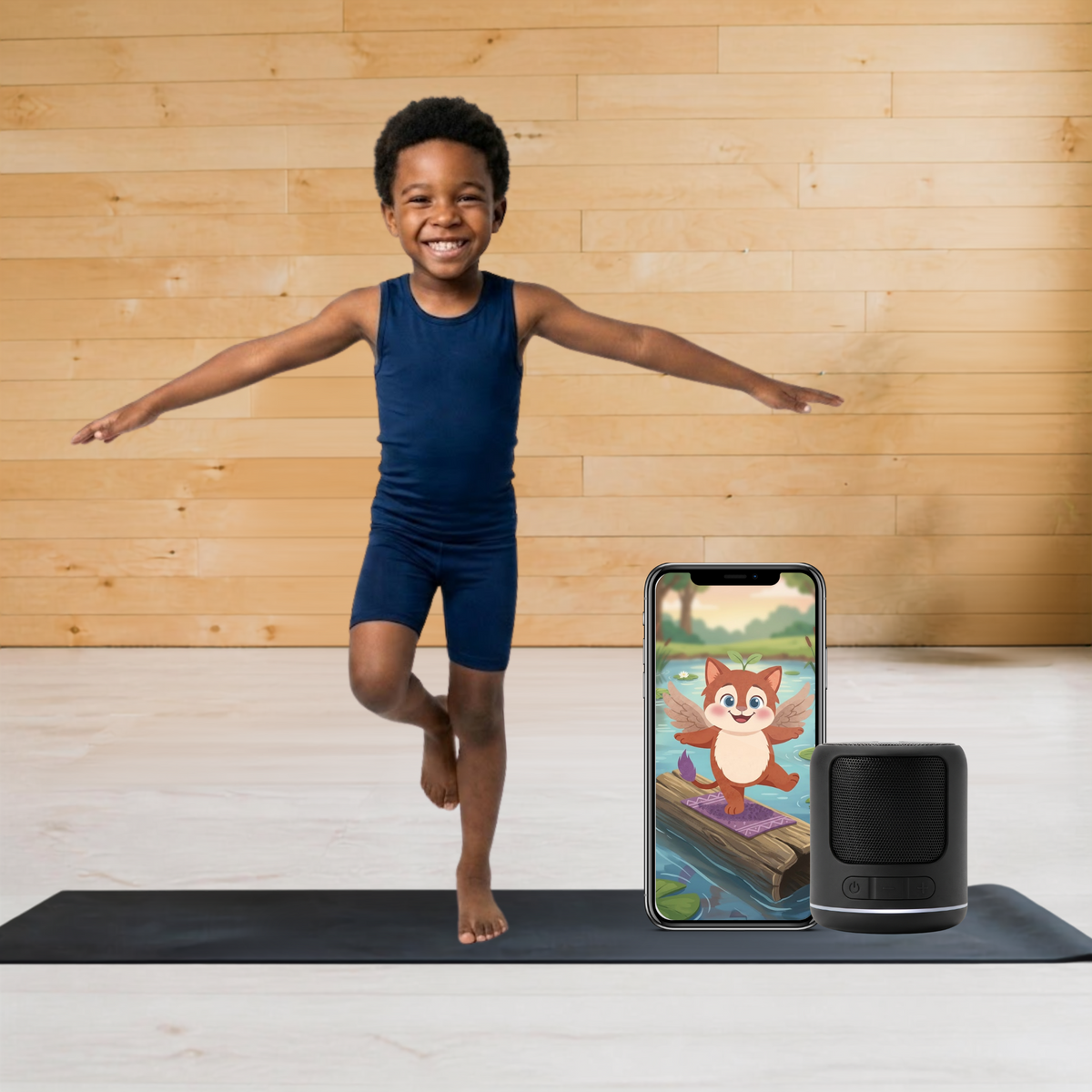 Balancing Audio Yoga for Kids (Non-Personalized)