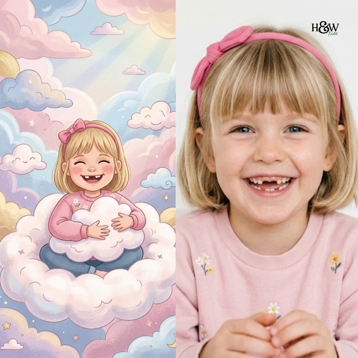 The Clouds (Personalized Bedtime Audio Story for Kids)