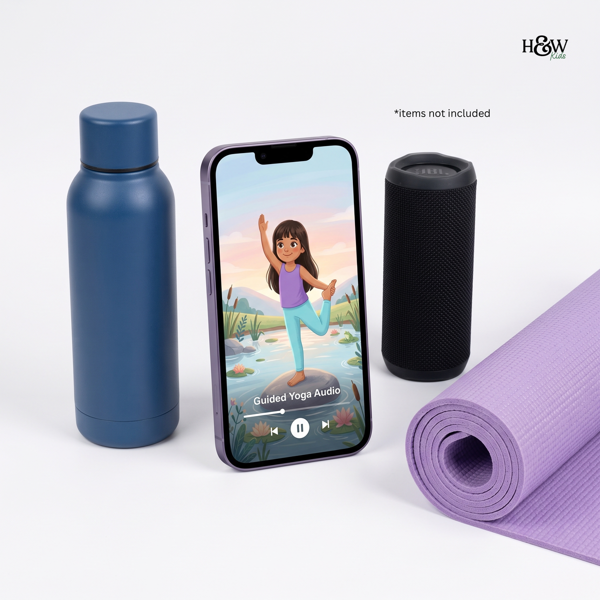 Balancing Audio Yoga for Kids (Personalized)