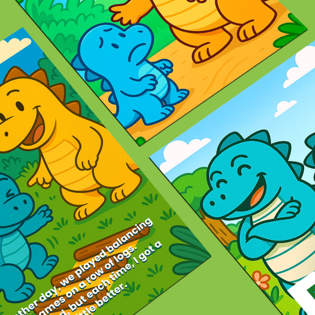 Rexi Tries Again – Traditional Storybook