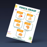 Pencil Grasp Journey Poster