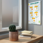 Pencil Grasp Journey Poster