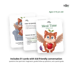 Beak Meal time Prompt Cards - Conversation Starters for Kids