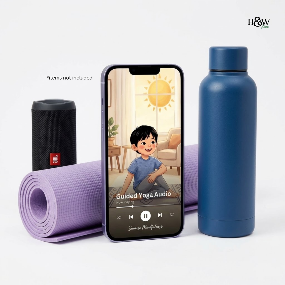Power Stretch Audio Yoga for Kids (Personalized)