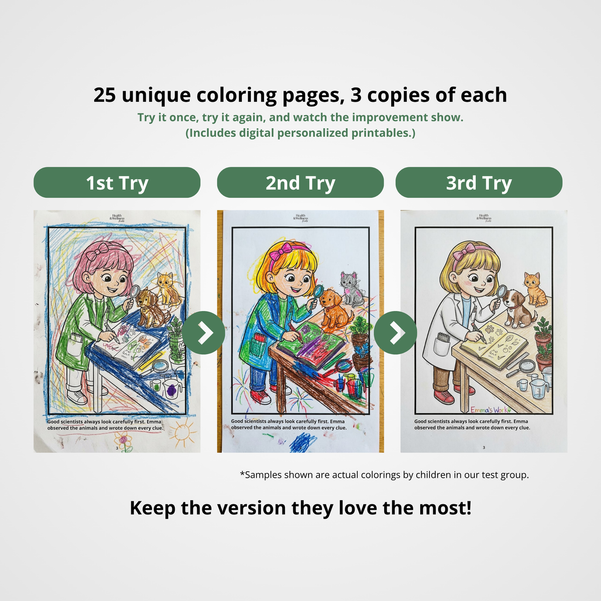 Dreams and Passions (Personalized Bedtime Story Coloring Book Portfolio for Kids)