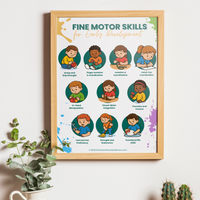 Fine Motor Skills for Early Development Poster