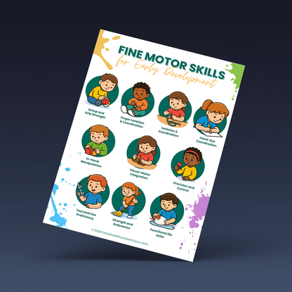 Fine Motor Skills for Early Development Poster