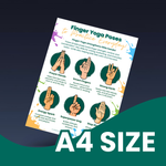 Finger Yoga Poses Poster