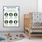 Finger Yoga Poses Poster