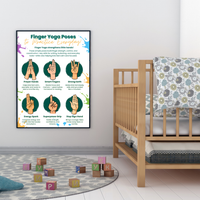 Finger Yoga Poses Poster