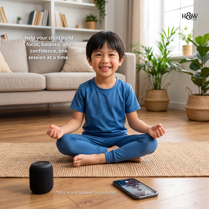 Power Stretch Audio Yoga for Kids (Personalized)